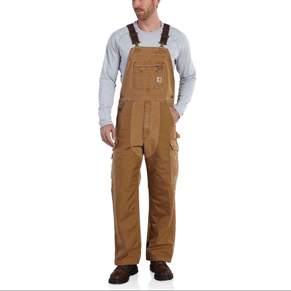 NWT Carhartt Double Barrel Bib Overalls